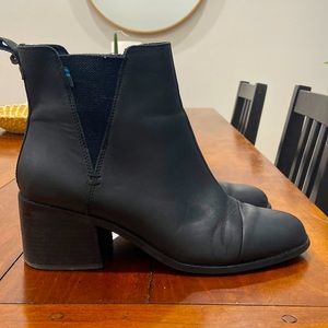 TOMS Black Ankle Boots